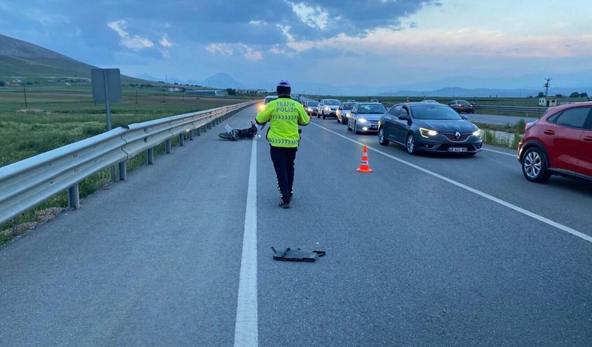 Afşin’de Feci Kazada Yaralanan Motosiklet Sürücüsü Hayatını Kaybetti