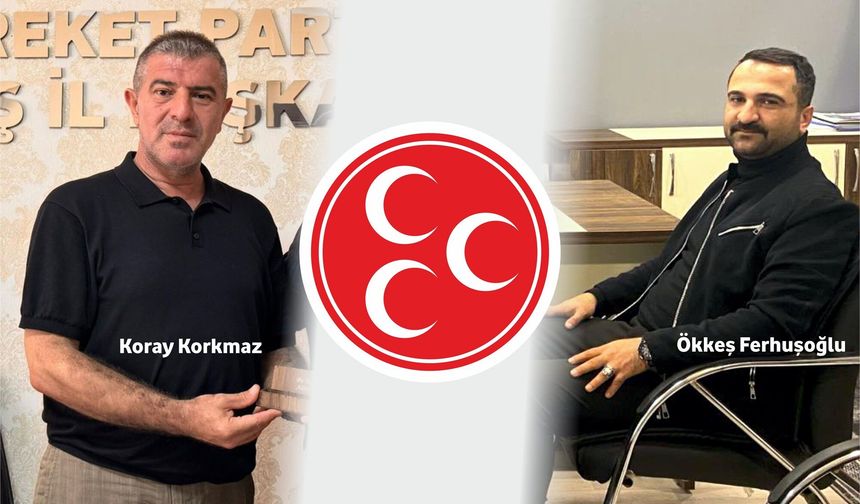 MHP Teşkilatında Görev Değişimi: İki Merkez İlçeye Yeni Başkan
