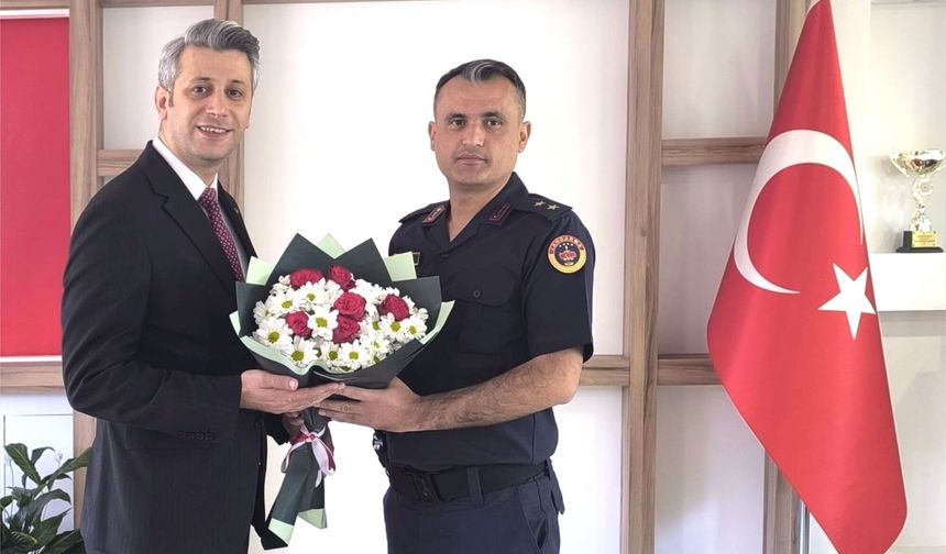Afşin Cumhuriyet Başsavcısı Hüseyin Arık’tan Jandarma’ya Ziyaret