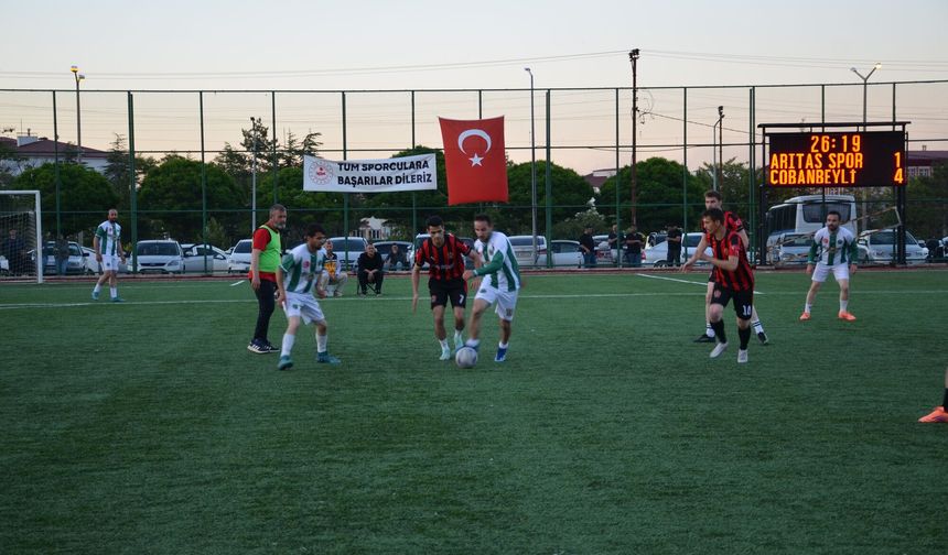 Afşin Futbol Turnuvasında Yarı Finalistler Belli Oldu