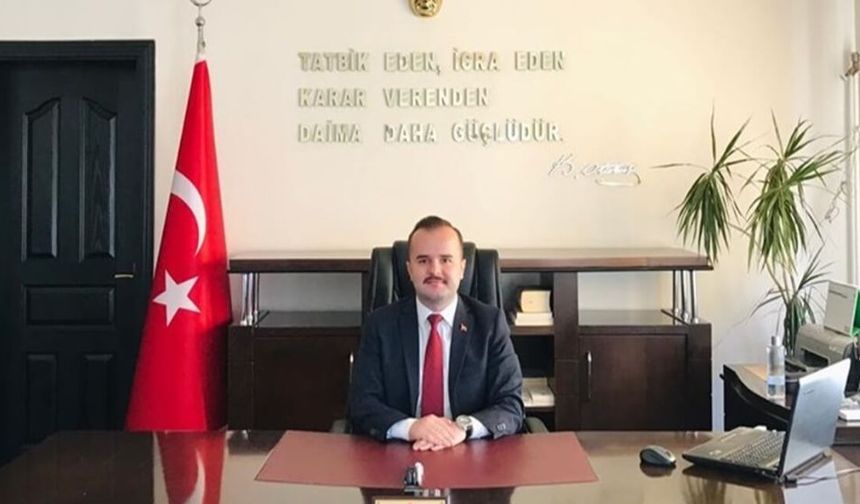 Abdullah Arslantürk Afşin’in Yeni Kaymakamı Oldu