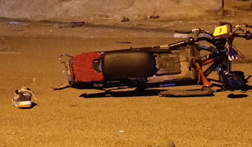 Otomobil Elektrikli Motosiklete Çarptı: 13 Yaşındaki Çocuk Ağır Yaralandı