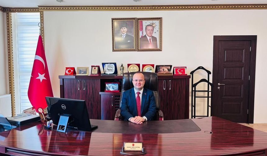 Afşin Kaymakamı Abdullah Arslantürk’ten 29 Ekim Cumhuriyet Bayramı Mesajı