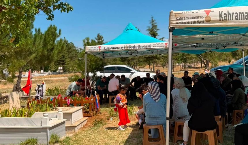 Afşin’de Okul Saldırısında Hayatını Kaybedenler İçin Mevlid-i Şerif Okutuldu
