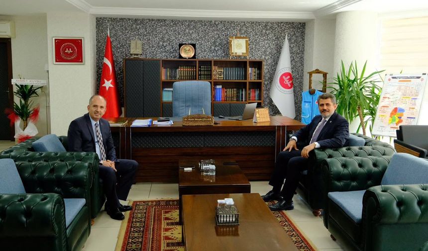 Milletvekili Debgici’den İl Müftüsü Güller’e Ziyaret
