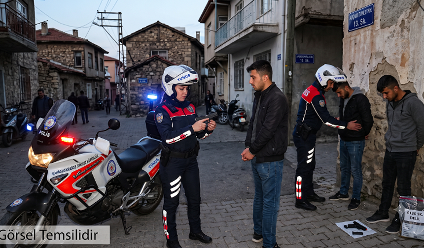 Şüpheli Hareketler Ele Verdi: 2 Ruhsatsız Silah Yakalandı