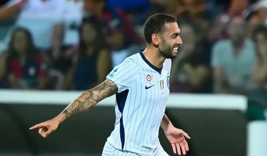 Hakan Çalhanoğlu kaldığı yerden devam ediyor! Cagliari deplasmanında Inter'i zafere taşıdı