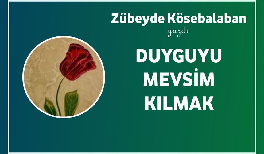 Duyguyu Mevsim Kılmak