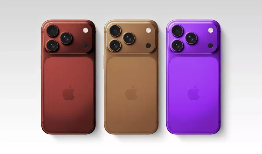 iPhone 18 Pro'da “Dark Cherry” sürprizi: İşte iddia edilen renkler