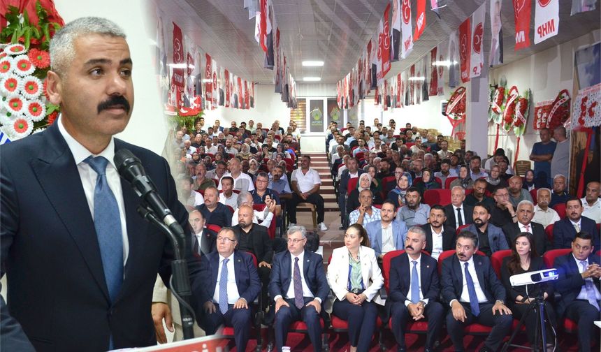 MHP Afşin İlçe Başkanı Kenan Karaağaç Oldu