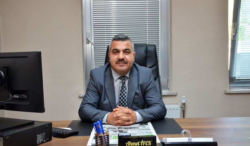 Afşin Vergi Dairesi Müdürü Ahmet İpek Görevine Başladı