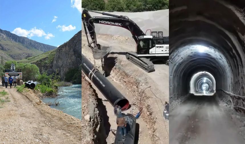 Afşin’e Can Suyu Olacak Projede Çalışmalar Sürüyor