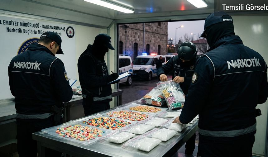 Uyuşturucu Operasyonu: 6 Bin 191 Hap Ele Geçirildi