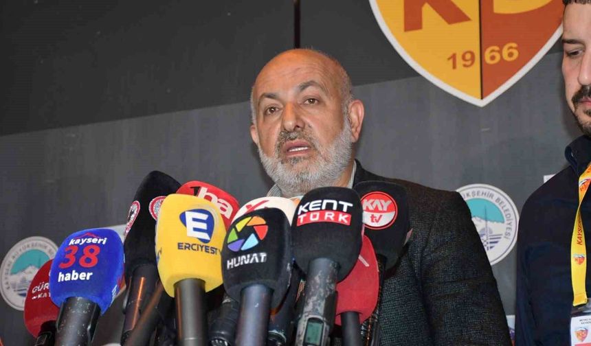 Ali Çamlı’dan Manisa FK Maçı Sonrası Açıklama: “Kayserispor Bu Şehri En Üst Düzeyde Temsil Edecek”