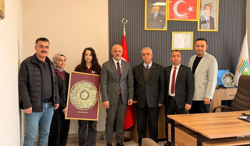 Afşin Fen Lisesi Öğrencilerinden Anlamlı Ziyaret
