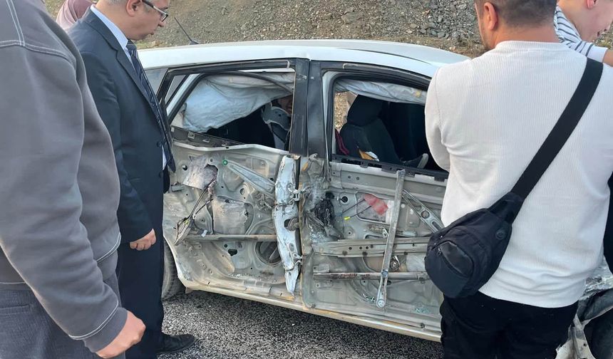 Afşin-Göksun Yolunda Kaza: Aynı Aileden 4 Kişi Yaralandı
