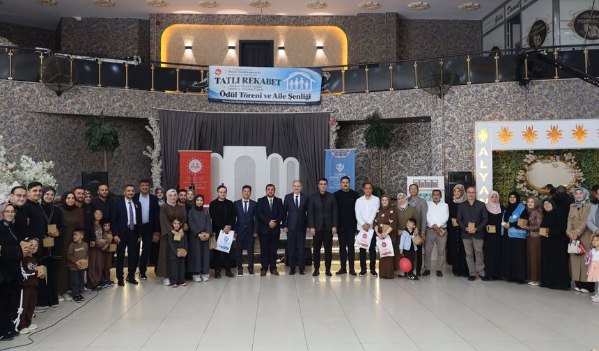 Elbistan’da “Tatlı Rekabet ve Aile Şenliği” Projesi Sona Erdi