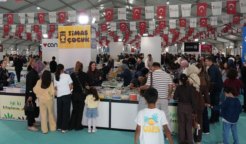 11. Uluslararası Kahramanmaraş Kitap Fuarı Ziyaretçi Sayısı 400 Bini Aştı