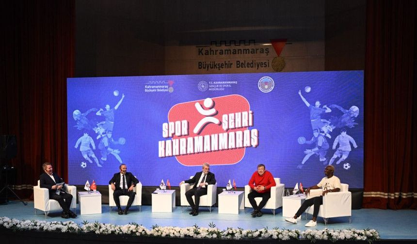 Spor Şehri Kahramanmaraş’ta Gençlere İlham Veren Buluşma