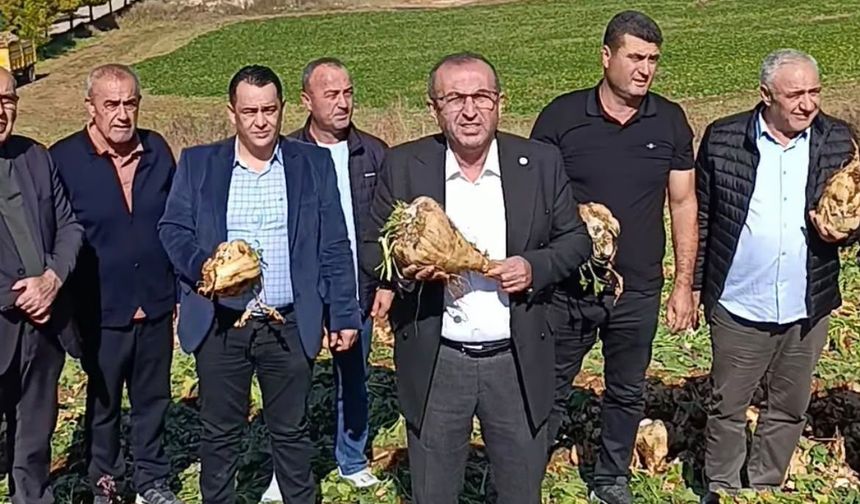 Ünal Ateş’ten Şeker Pancarı Fiyatına Tepki: “3 Bin 700 Lira Çiftçiyi Kurtarmıyor”