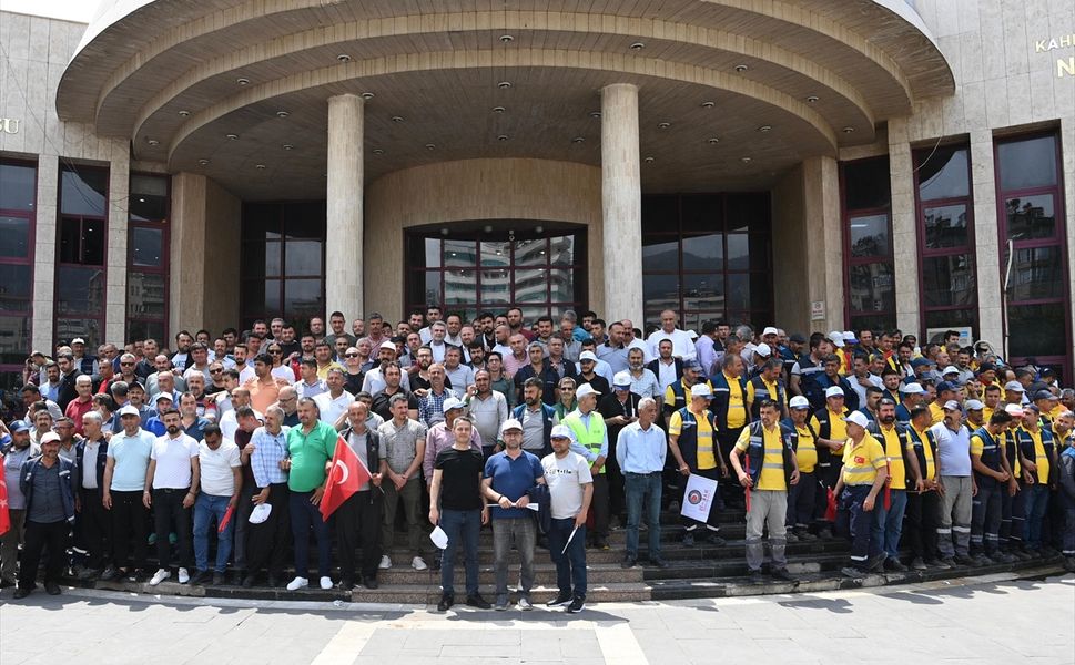 Kahramanmaraş Büyükşehir Belediyesi, 1 Mayıs'ta işçilerin maaşına yüzde 27 ek zam yaptı