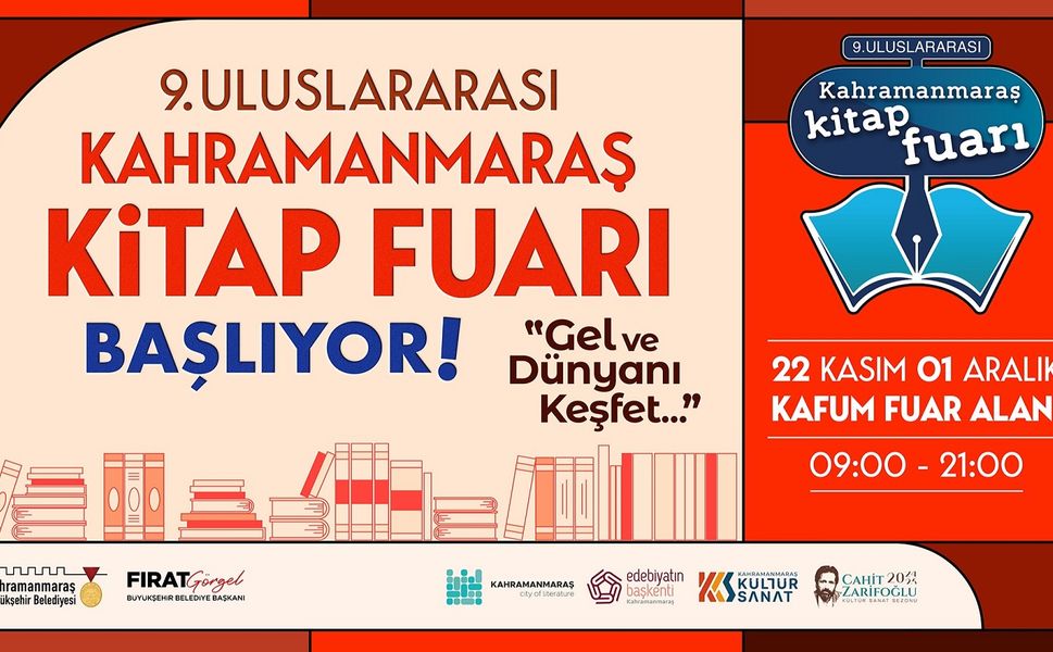 Anadolu’nun En Büyük Kitap Fuarında Edebiyat Şöleni Yaşanacak