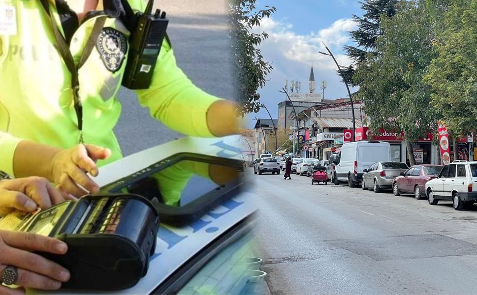 Afşin’de Yatay Parka Uymayanlara Ceza Yazılıyor