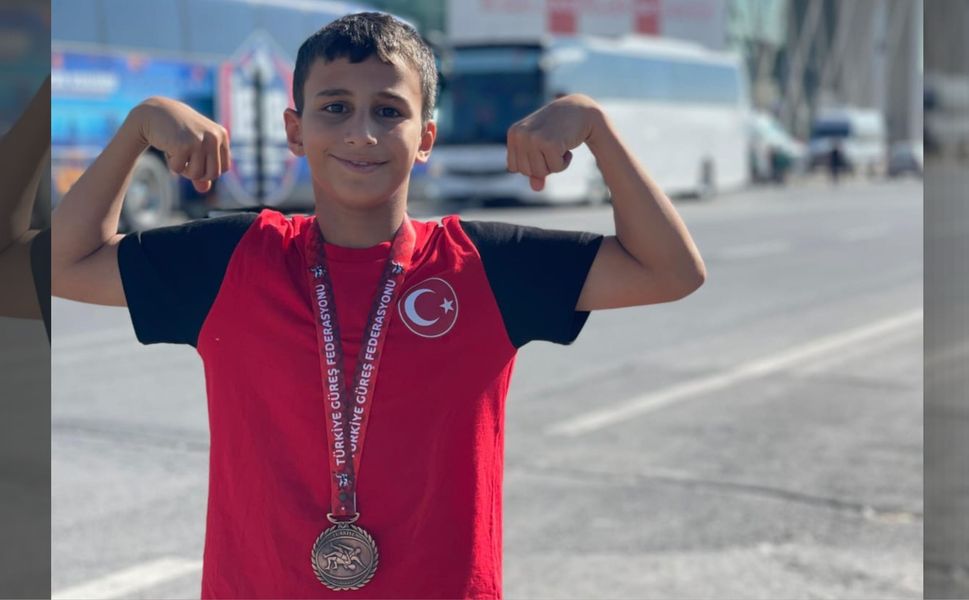 Afşinli Güreşçi Türkiye Üçüncüsü Oldu