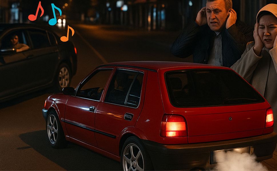 Afşin’de Yüksek Müzik ve Egzoz Gürültüsü Vatandaşı Canından Bezdirdi