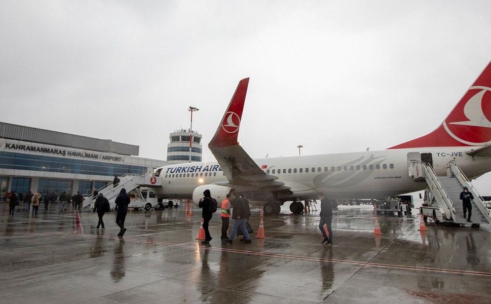 Kahramanmaraş Havalimanı Eylül Ayında 30 Bin 852 Yolcuya Hizmet Verdi