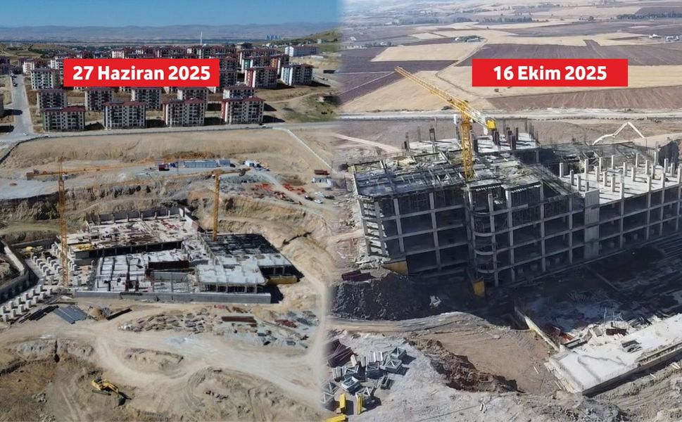 Yeni Afşin Devlet Hastanesi’nin İnşaatı Yükseliyor