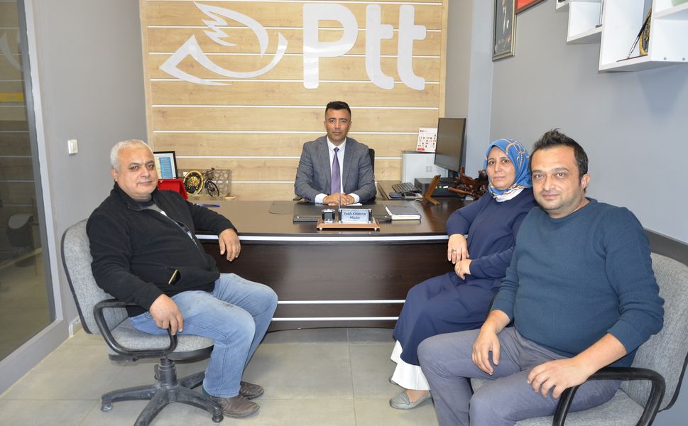 Yeşil Afşin Gazetesi’nden PTT’ye 185. Yıl Ziyareti
