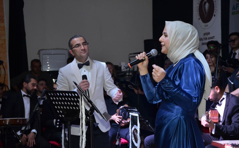 Afşin’de “İnce Saz Şarkıları” Konseri Büyük Beğeni Topladı