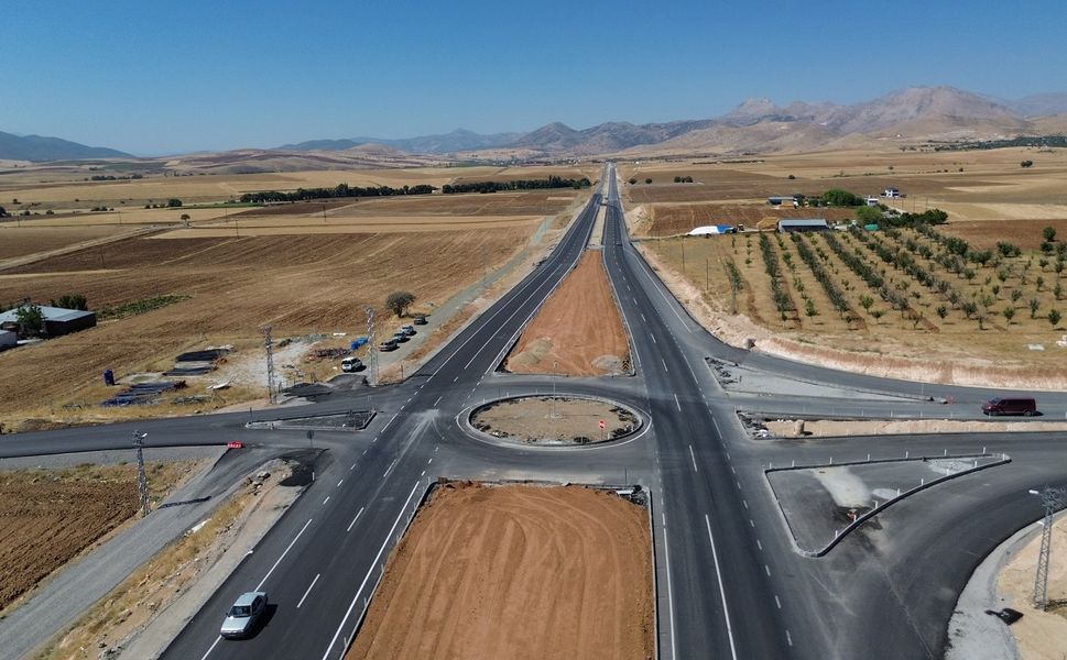 Elbistan-Afşin-Göksun Yolunda Sona Gelindi: 1 Kilometre Kaldı