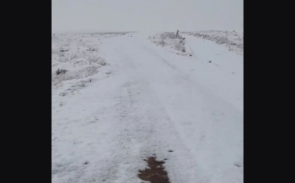 Afşin’in Yüksek Kesimlerine Mevsimin İlk Karı Düştü