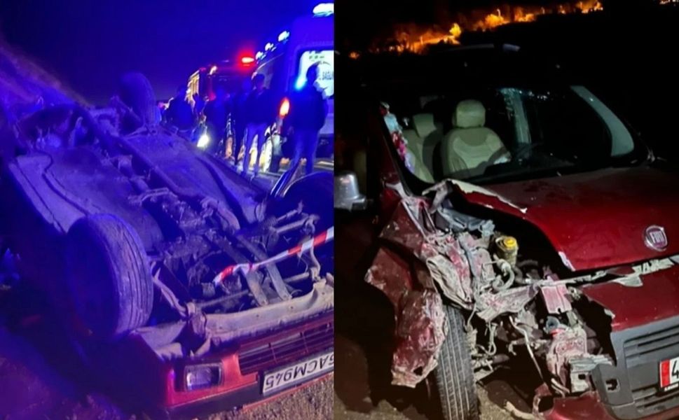 Hafif Ticari Araçla Otomobil Çarpıştı: 4 Yaralı