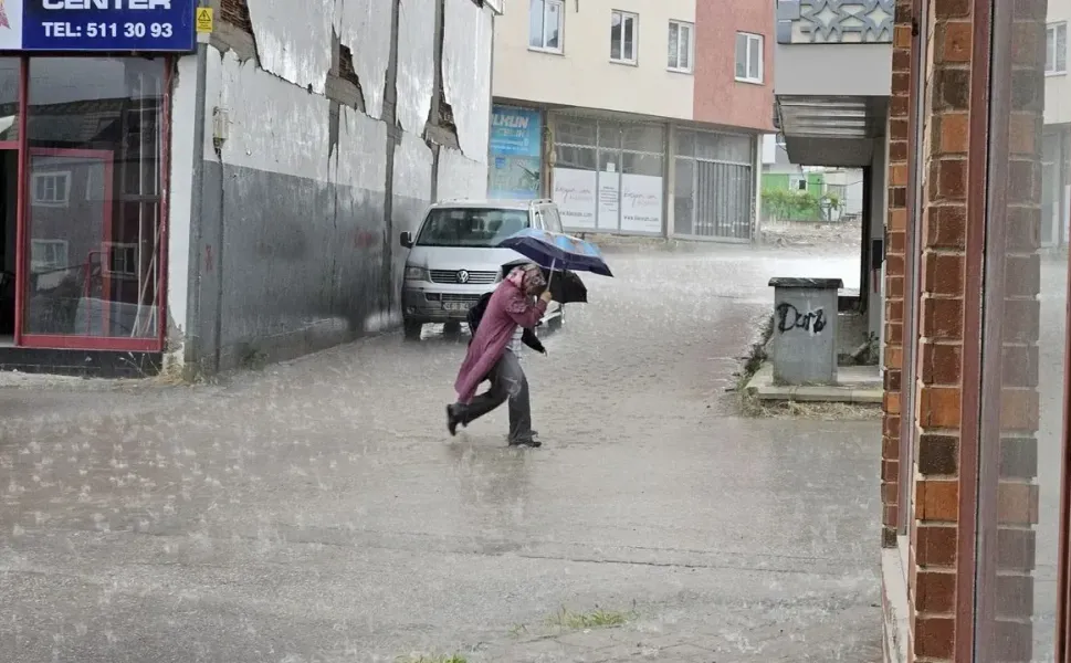 Afşin’de Rekor Yağış Miktarı