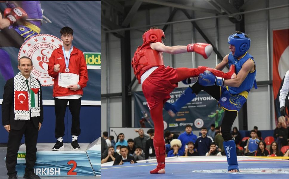 Afşinli Sporcu Ahmet Eymen Bozkurt Türkiye İkincisi Oldu