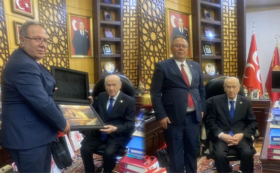 Afşin Belediye Başkan Yardımcısı Biçici’den Devlet Bahçeli’ye Ziyaret