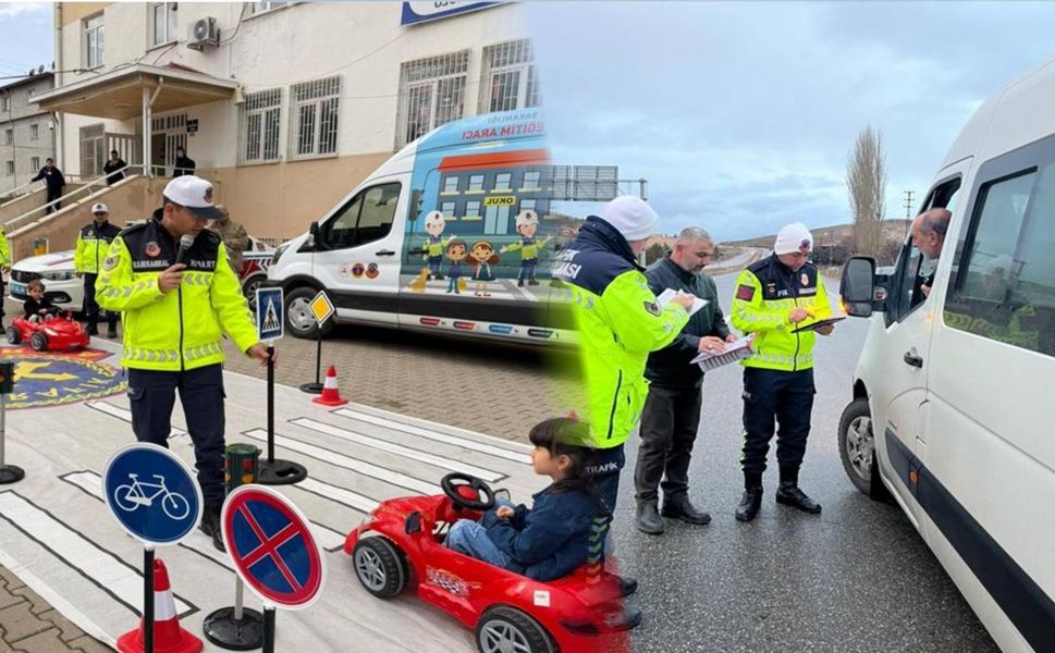 25 Bin Araç Denetlendi, Öğrenci ve Servis Sürücülerine Trafik Eğitimi Verildi