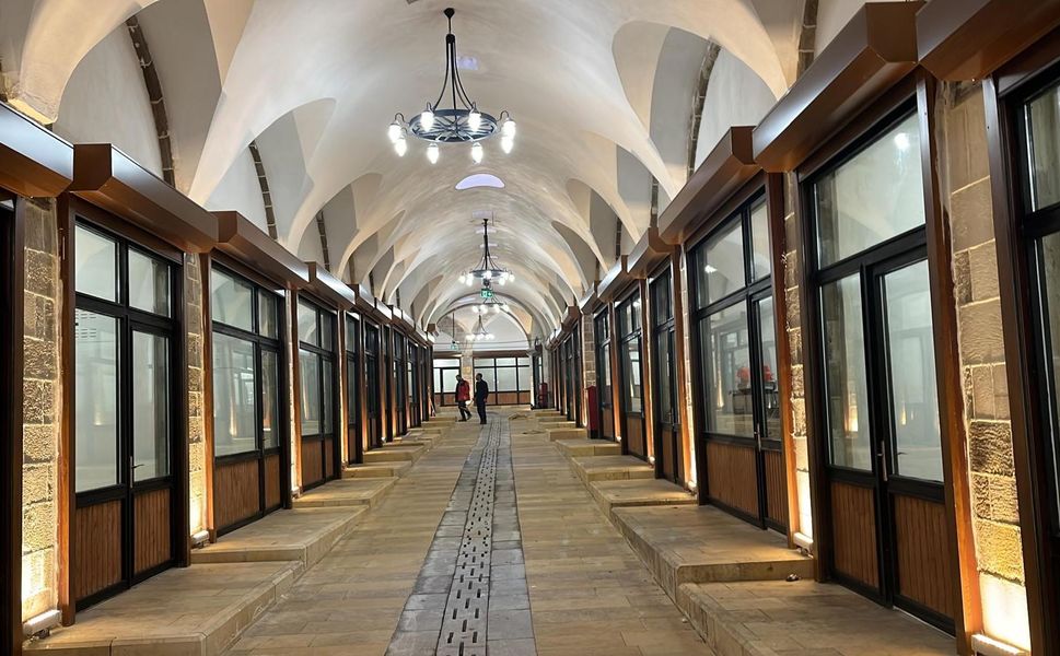 526 Yıllık Tarihi Çarşı Restorasyonla Yeniden Hayat Buldu