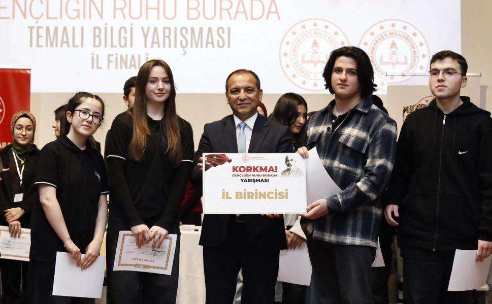 Afşin Anadolu Lisesi Bilgi Yarışmasında Zirveye Çıktı