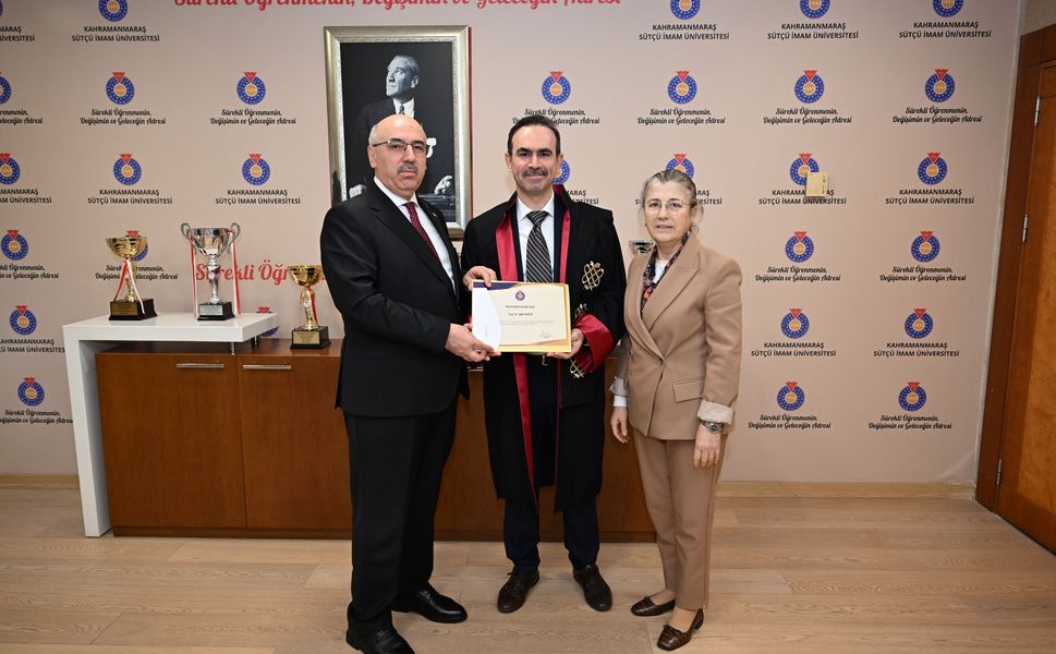 Afşinli Akademisyen Adil Doğan, Profesörlük Ünvanını Aldı