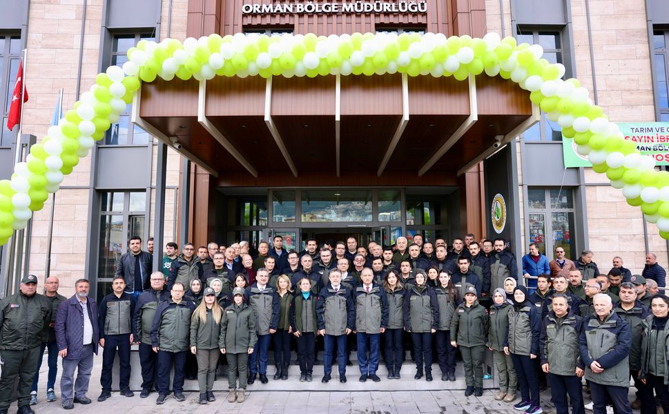 Bakan Yumaklı Orman Bölge Müdürlüğü Hizmet Binası Açılışını Yaptı