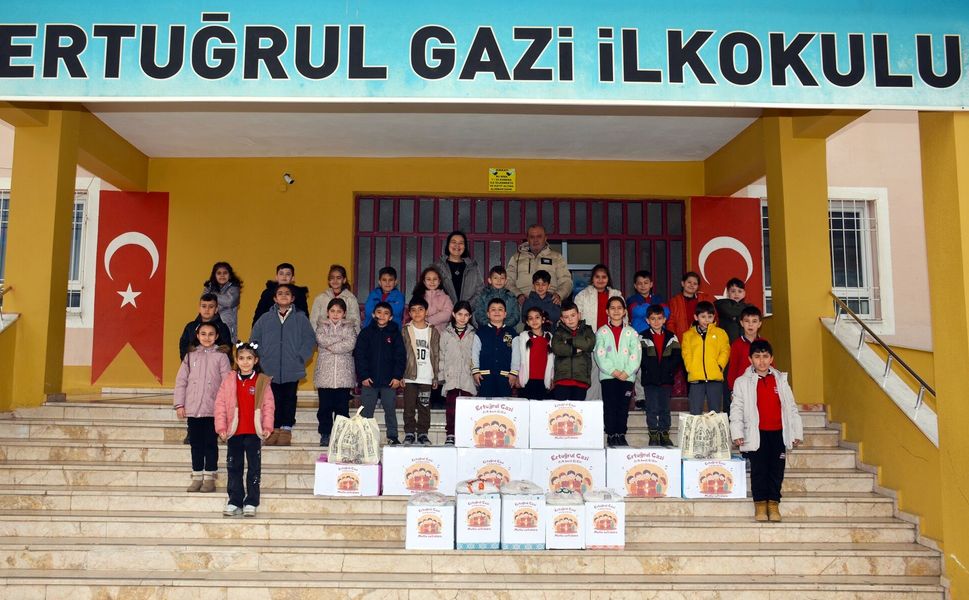 Ertuğrul Gazi İlkokulu Öğrencilerinden Ramazan’da Anlamlı Yardım