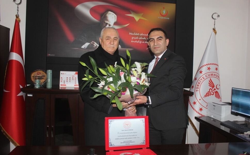 Afşin Devlet Hastanesi’nde Uzun Yılların Emektarı Emekli Oldu