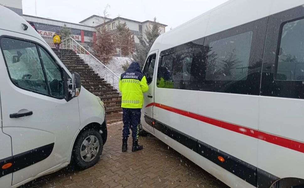 Afşin’de Okul Servisleri Denetlendi