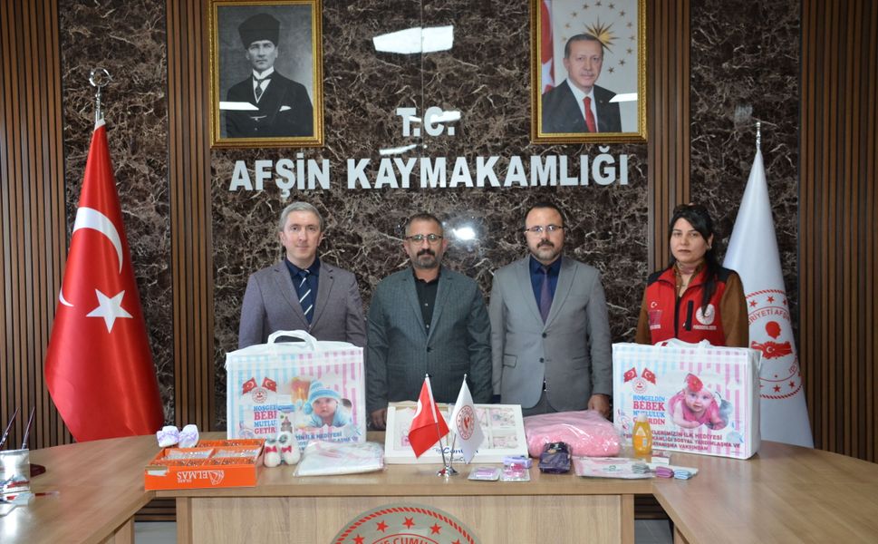 Afşin’de Yeni Evli Çiftlere ve Ailelere Destek Veriliyor