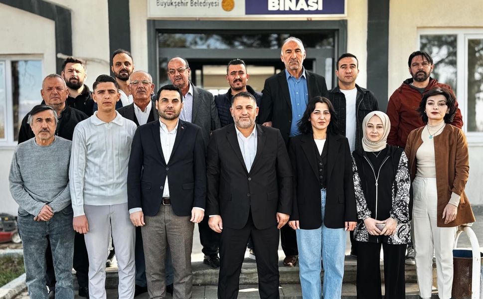 AK Parti Afşin Teşkilatı’ndan Kuzey İlçeler Daire Başkanı Mert’e Ziyaret