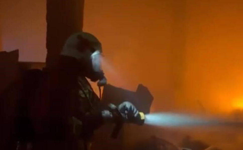 Fabrika Yangını Paniğe Neden Oldu